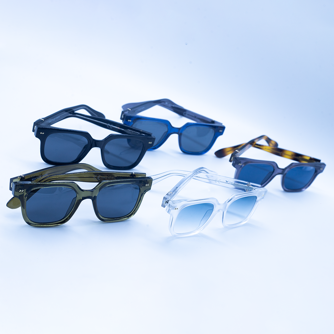 Retro Geometric Sunglasses – Model 10823 | Multi-Color Collection - Image 18
