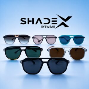 Retro Aviator Sunglasses – Model 6502 | Multi-Color Collection