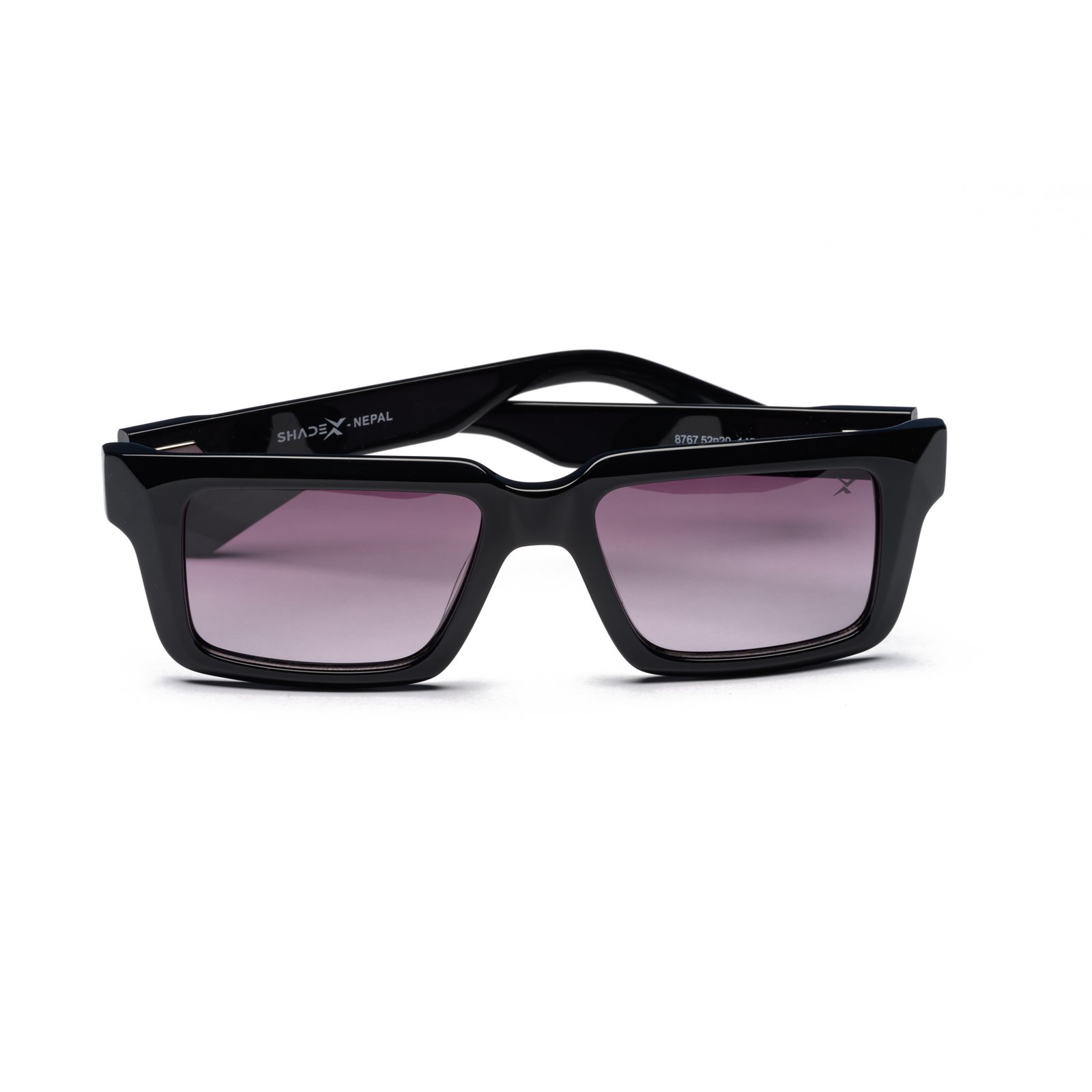 ShadeX Neo Classic Sunglasses – Model 8767 | C6 – Glossy Black