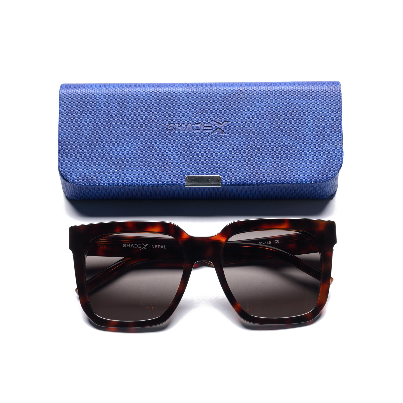 Tawny Square Sunglasses – Model 8789 - Image 6