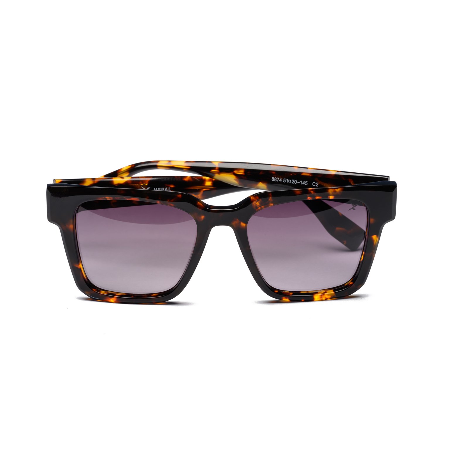 Tortoise Bold Sunglasses – Model 8874