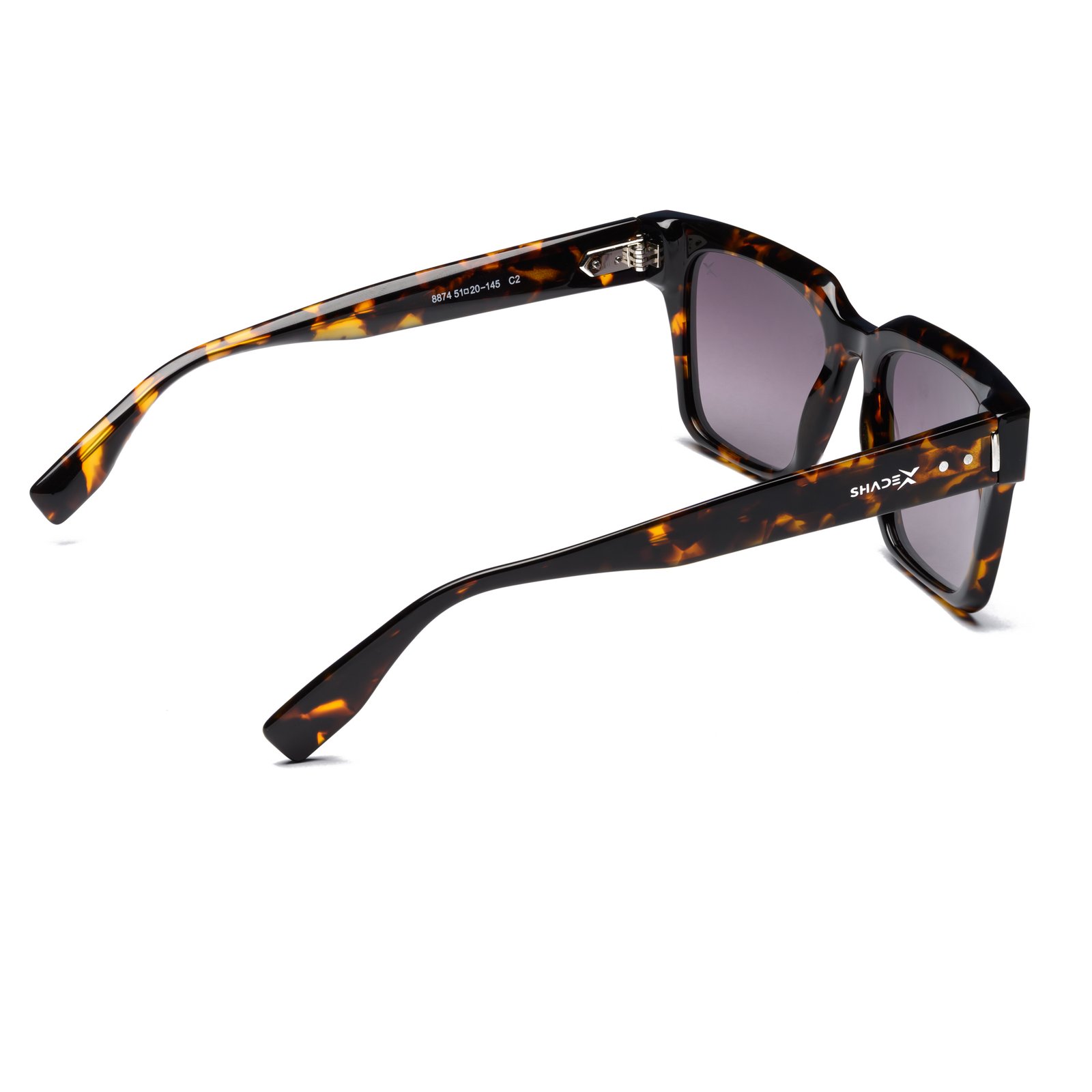 Tortoise Bold Sunglasses – Model 8874 - Image 3