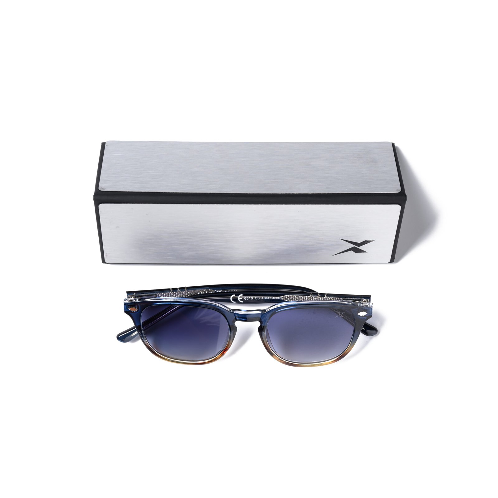 Neo Classic Sunglasses – Model 6510 | C3 – Blue-Tortoise Fade - Image 6