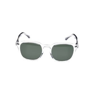 Neo Classic Sunglasses – Model 6510 | C4 – Crystal Clear / Dark Green