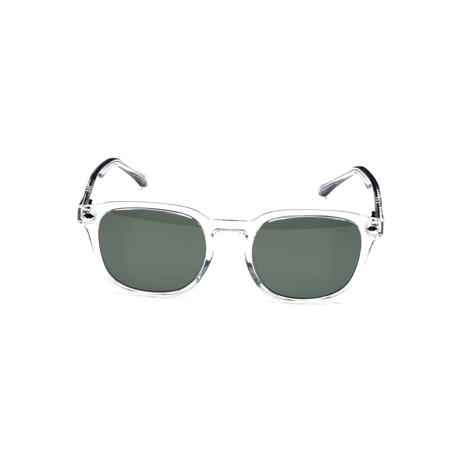 Neo Classic Sunglasses – Model 6510 | C4 – Crystal Clear / Dark Green