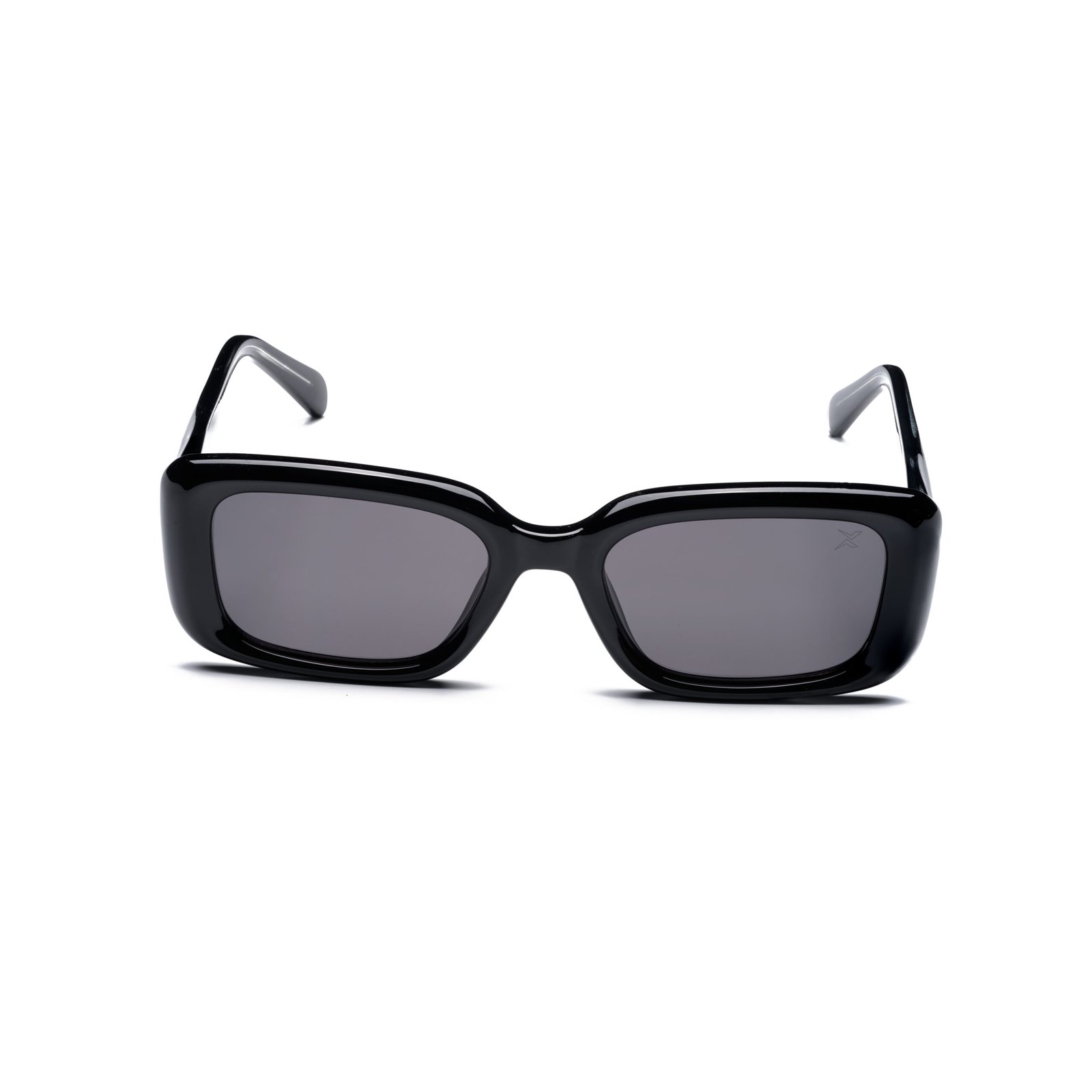 Retro Bloc Sunglasses – Model 8840 | C7 – Glossy Black / Smoke Grey