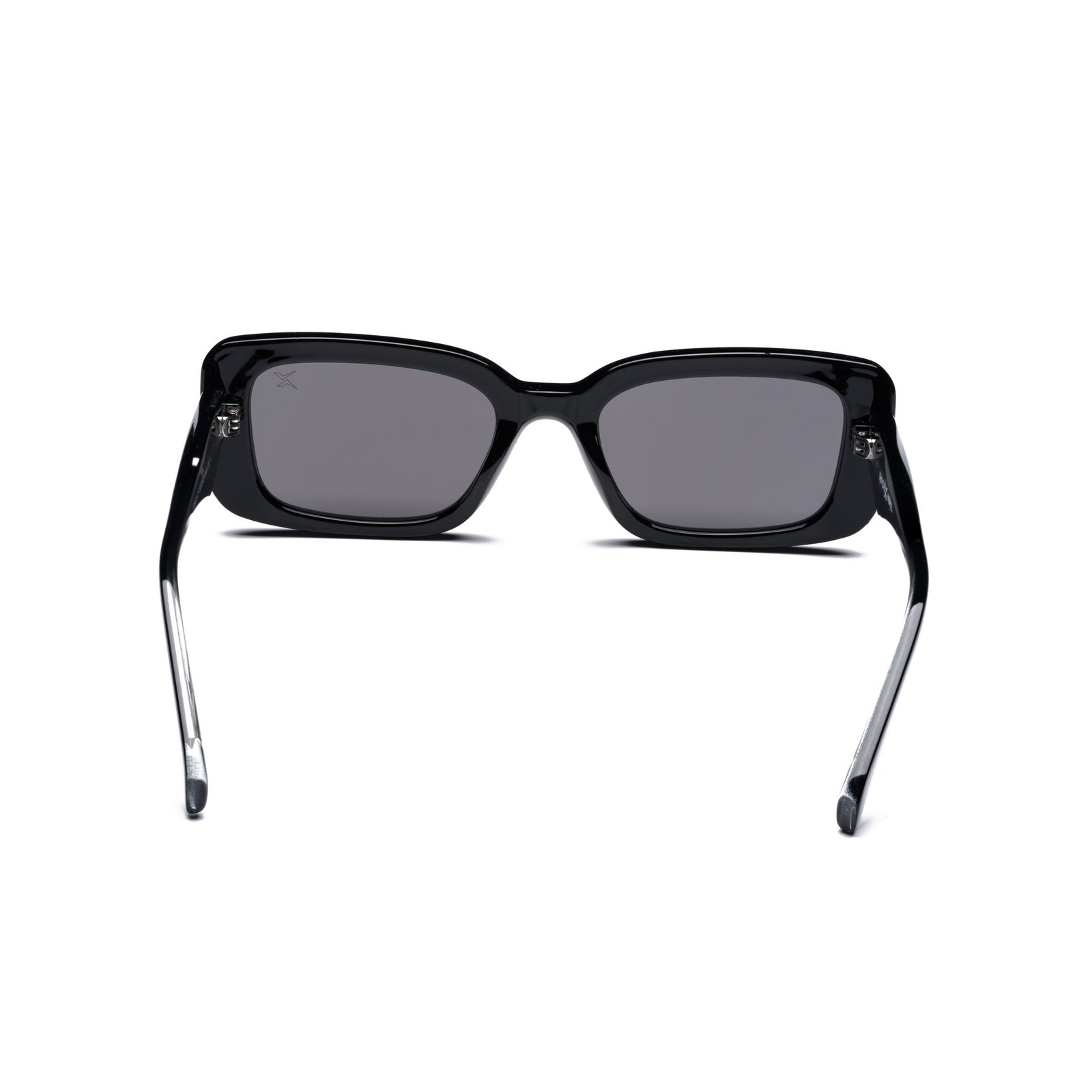 Retro Bloc Sunglasses – Model 8840 | C7 – Glossy Black / Smoke Grey - Image 4