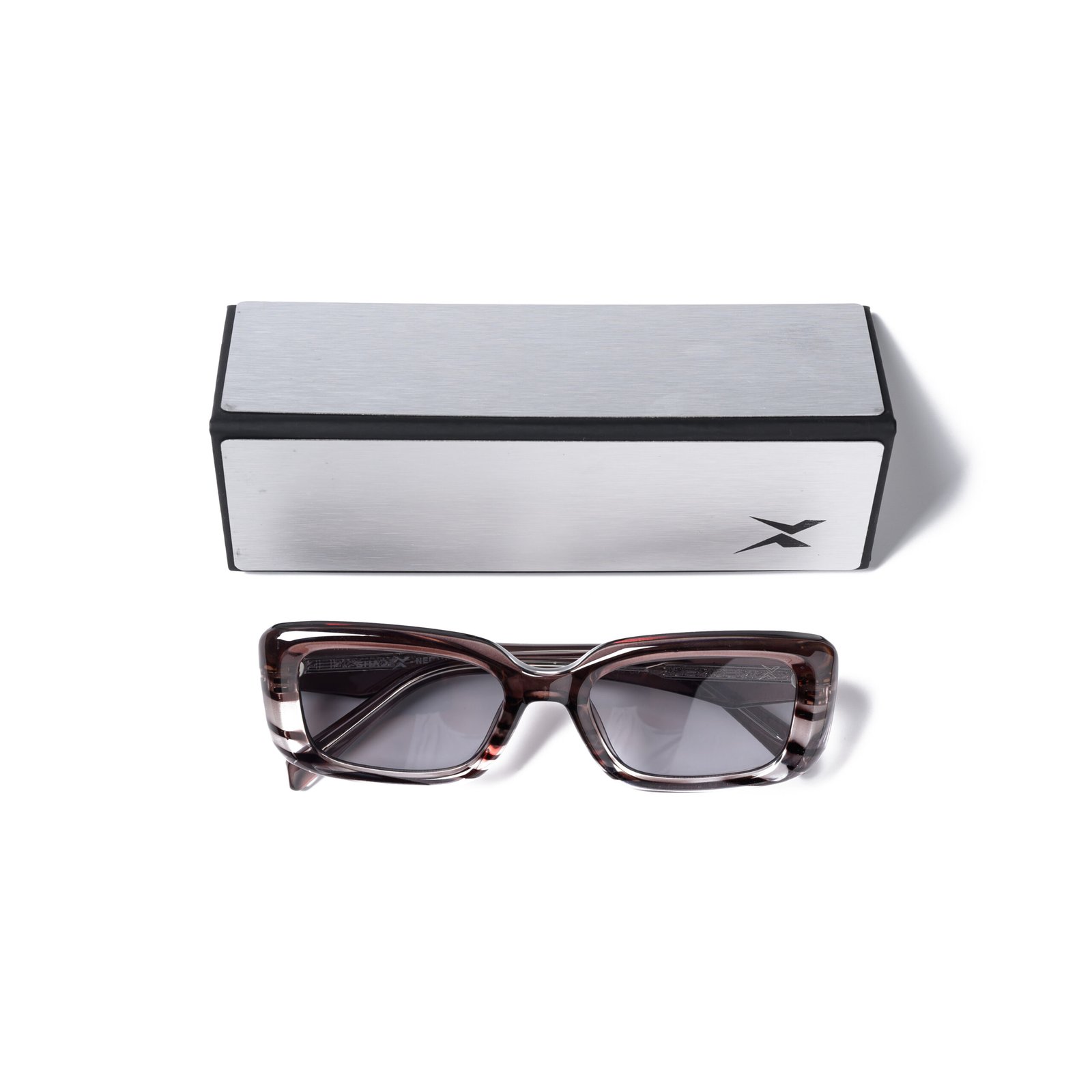 Retro Bloc Sunglasses – Model 8840 | C5 – Smoky Brown / Silver Mirror - Image 6