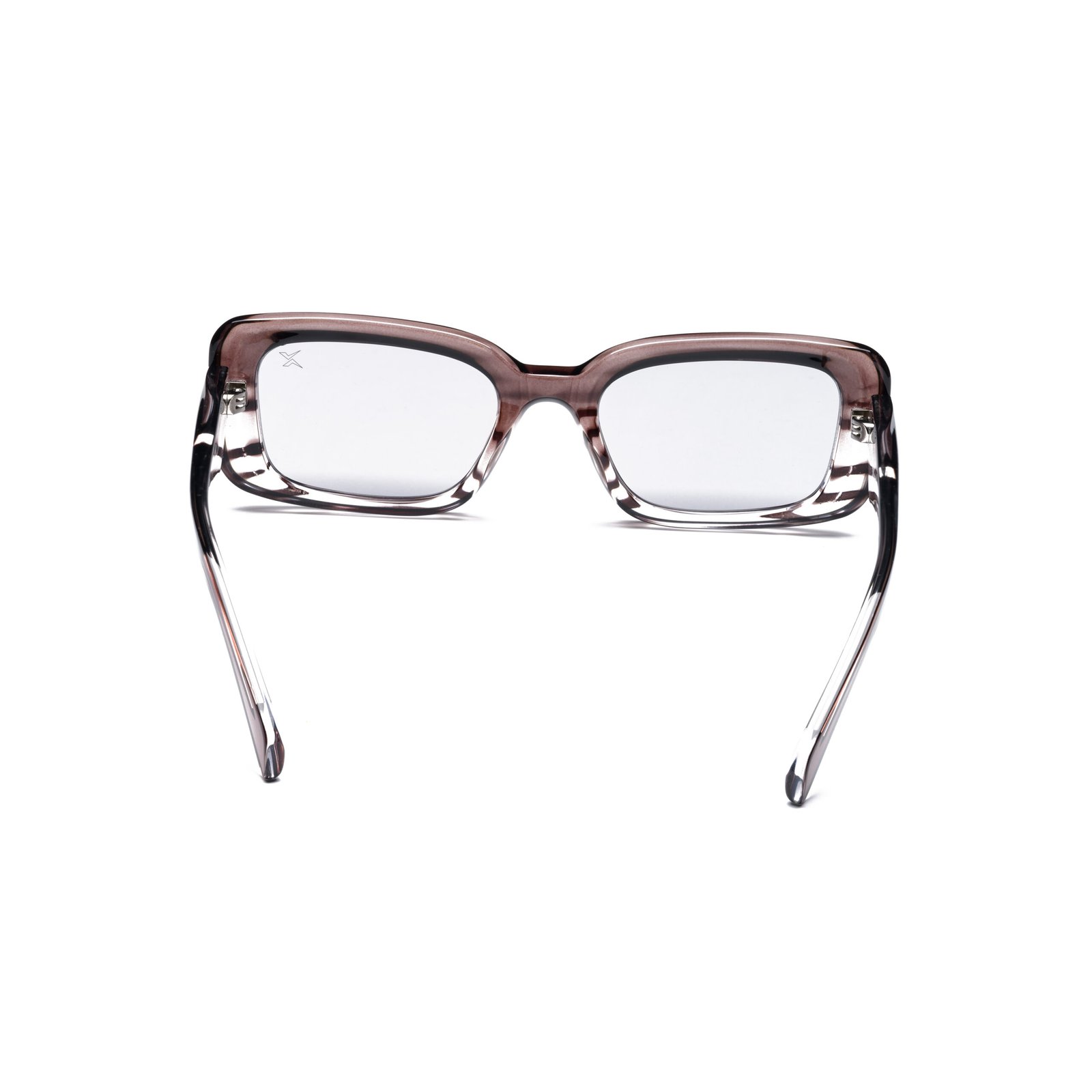 Retro Bloc Sunglasses – Model 8840 | C5 – Smoky Brown / Silver Mirror - Image 4