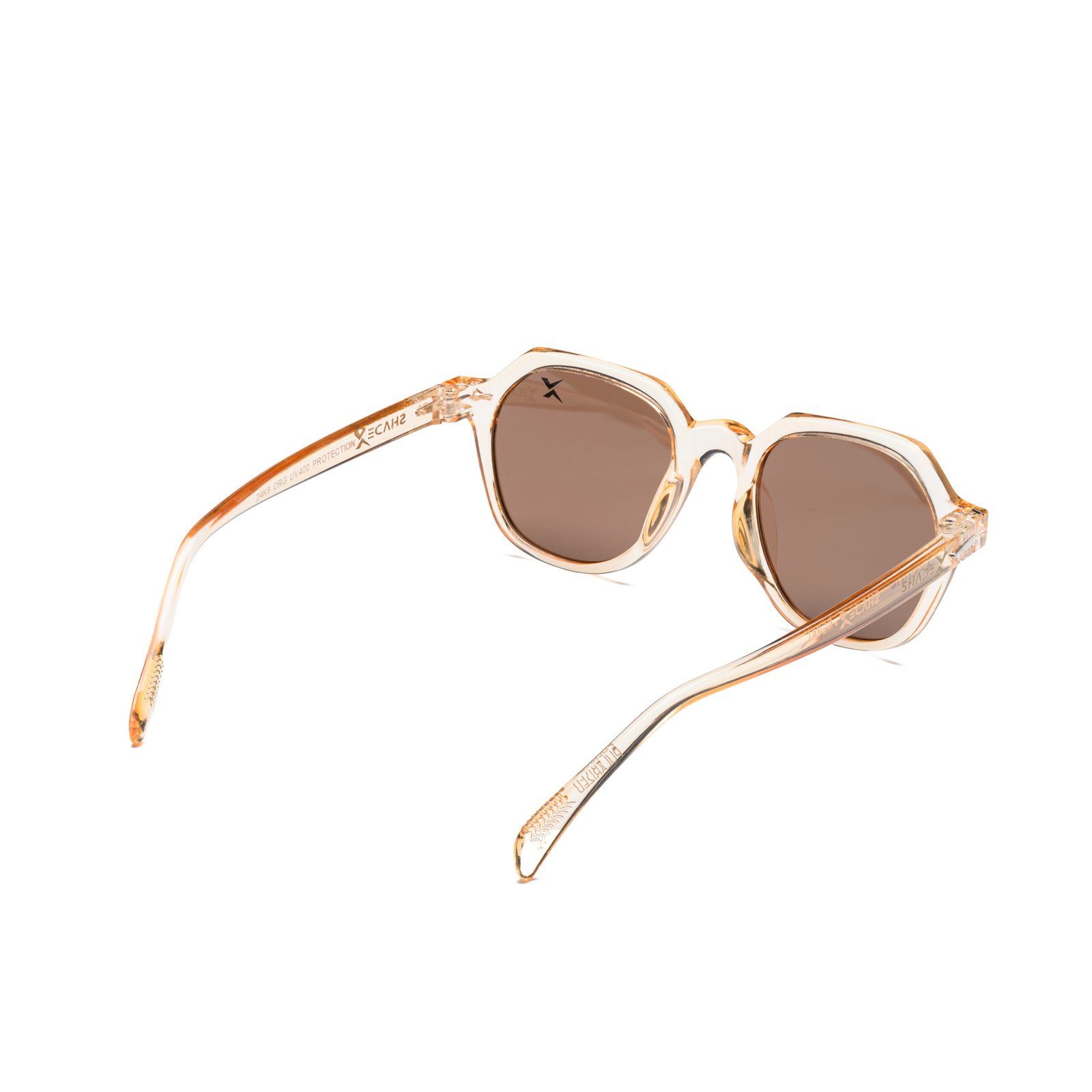 RAFA Kids Polarized Baby Round Sunglasses – 24K6 | Orange - Image 5